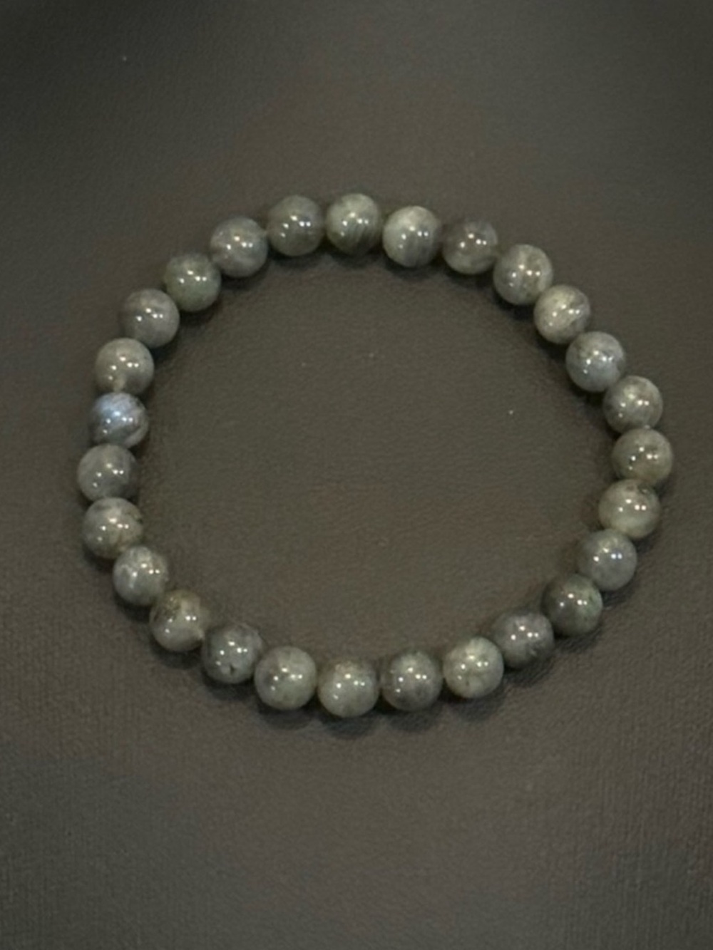 Labradorite Crystal Beaded Bracelet